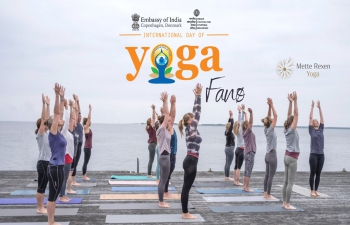 Celebration of International Day of Yoga 2021 in Fanø
